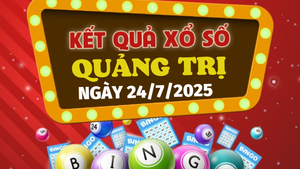 Kết quả xổ số Quảng Trị hôm nay 24/7/2025 - XSQT 24/7