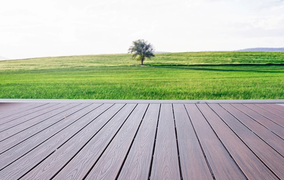 Nâng tầm đẳng cấp không gian ngoại thất - gỗ nhựa vân 3D lên ngôi