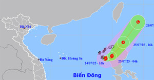 Tin bão số 4 Cỏ May mới nhất: Giật cấp 12, hướng di chuyển liên tục thay đổi