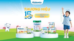Kidsmix - hành trình hơn 1 thập kỷ đồng hành với các em bé Việt