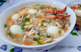 Cách làm súp cua đơn giản