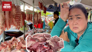 Chợ truyền thống ở TP.HCM ế khách mua thịt heo, tiểu thương khóc ròng