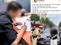 Dùng AI tạo ảnh bị CSGT xử phạt, nam thanh niên nhận 'trát phạt' 7,5 triệu đồng