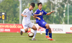 Xác định 8 đội bóng vào tứ kết giải U15 Quốc gia 2025