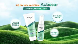 Chăm sóc và làm mờ vết rạn da cùng bộ đôi Actiscar