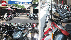 Chuẩn bị cấm xe xăng, chợ xe máy lớn nhất Hà Nội vắng bóng khách