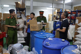 Triệt phá đường dây thực phẩm chức năng giả quy mô lớn tại Quảng Ninh