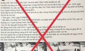 Bịa đặt chuyện bắt cóc trẻ em để trục lợi từ thiện ở Hà Tĩnh