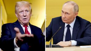 Ông Trump và ông Putin giữ quan điểm trái ngược vấn đề Ukraine