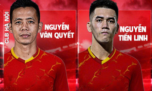 Trực tiếp Văn Quyết, Tiến Linh so tài dàn sao bóng đá phủi