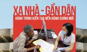 Xa nhà gần dân, hành trình kiến tạo nền hành chính mới