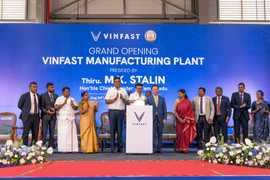 VinFast khánh thành nhà máy lắp ráp ô tô điện tại Tamil Nadu, Ấn Độ