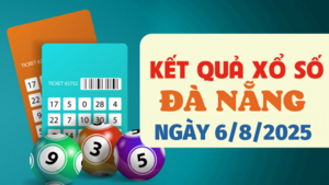 Kết quả xổ số Đà Nẵng hôm nay 6/8/2025 - XSDNA 6/8