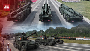 Tổng hợp luyện quy mô lớn: Phô diễn xe pháo, tên lửa chuẩn bị đại lễ 2/9