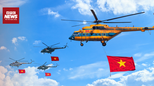 Đội hình bay 'siêu sát' treo cờ nặng 120kg, thử thách bản lĩnh phi công Việt