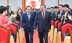 Tổng Bí thư Tô Lâm dự Đại hội đại biểu Đảng bộ Văn phòng Trung ương Đảng