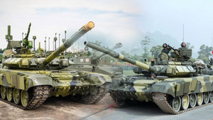 Lộ diện sức mạnh 'xe tăng bay' T-90 tham gia diễu binh 2/9