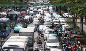 Đề xuất lập vùng phát thải thấp hạn chế xe xăng khu vực trung tâm TP.HCM