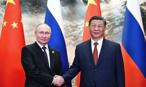 Ông Tập điện đàm với ông Putin, nói sẵn sàng thúc đẩy đàm phán vấn đề Ukraine 