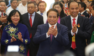 Thủ tướng Phạm Minh Chính dự Đại hội đại biểu Đảng bộ phường Tây Hồ, Hà Nội