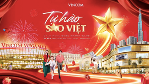 Vincom khởi động chiến dịch 'Tự hào sao Việt' chào mừng 80 năm Quốc khánh