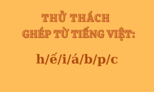 99% mọi người đều ghép sai từ này