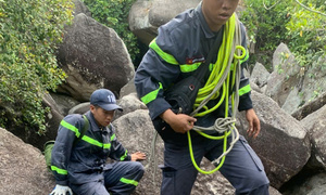 Tìm thấy thi thể nam thanh niên sau 6 ngày mất tích trên núi ở Khánh Hòa