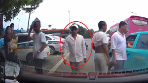 Tài xế chặn đầu taxi, không cho đón khách ở bến xe Thái Nguyên bị phạt 4 triệu