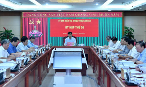 Lấy ý kiến việc tặng Huân chương Lao động với 8 cán bộ UBKT Trung ương