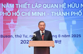 Tổng Bí thư Tô Lâm dự lễ ra mắt Tổng lãnh sự quán Việt Nam tại Busan, Hàn Quốc