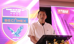 Becamex TP.HCM nhắm top 3 V.League, HLV Nguyễn Anh Đức hứa chơi đẹp, cống hiến