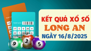 Kết quả xổ số Long An hôm nay 16/8/2025 - XSLA 16/8