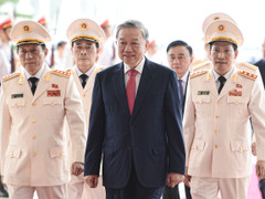 Tổng Bí thư Tô Lâm dự Lễ kỷ niệm 80 năm Ngày Truyền thống Công an Nhân dân