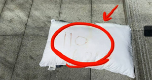 Shipper thấy chiếc gối có dãy số bí ẩn viết bằng máu, người phụ nữ được cứu