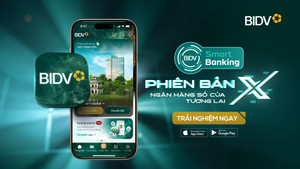 BIDV SmartBanking phiên bản X – dấu ấn tiên phong với loạt tính năng mới độc đáo