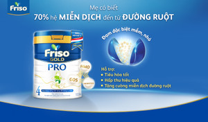 Friso hợp tác cùng chuỗi Ầu Ơ, mang FRISO GOLD PRO nhập khẩu Hà Lan đến Đắk Lắk