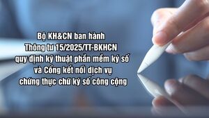 Phần mềm chữ ký số phải có chức năng kiểm tra hiệu lực trước khi thực hiện 
