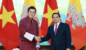 Thủ tướng Phạm Minh Chính hội kiến Quốc vương Bhutan