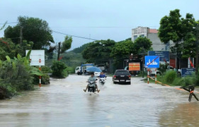 Nhiều xã vùng cao Bắc Ninh ngập úng sau mưa lớn