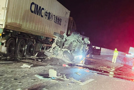 5 ô tô tông liên hoàn trên cao tốc Pháp Vân - Nghi Sơn