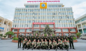 Điểm chuẩn Đại học Kỹ thuật - Hậu cần Công an Nhân dân, cao nhất hơn 25
