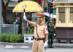 Tăng thời gian cấm đường phục vụ tổng hợp luyện diễu binh, diễu hành ngày 24/8