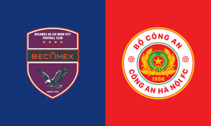 Trực tiếp bóng đá Becamex TP.HCM 0-3 Công an Hà Nội: Quang Hải xuất sắc