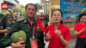 Cựu chiến binh xúc động đếm ngược đến 20h để tham gia diễu binh