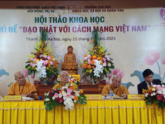 Đạo Phật với Cách mạng Việt Nam: Sự gắn bó lịch sử giữa Đạo pháp và Dân tộc