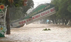 Bão số 5 Kajiki suy yếu thành áp thấp nhiệt đới