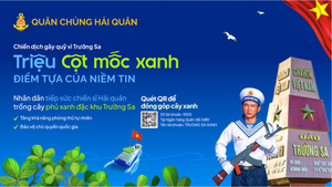 Phát động chiến dịch 'Triệu cột mốc xanh' gây quỹ trồng cây ở đặc khu Trường Sa