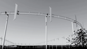 Airloom Energy: Cuộc cách mạng tua-bin gió từ đường ray hình oval