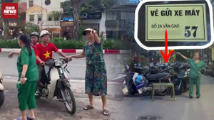 Hỗn loạn bãi xe tự phát giá 'cắt cổ' ở Hà Nội, người dân ngậm ngùi chịu đựng