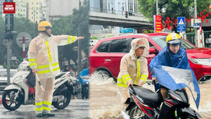 Cập nhật tình hình ngập lụt, các tuyến đường ùn tắc do bão số 5